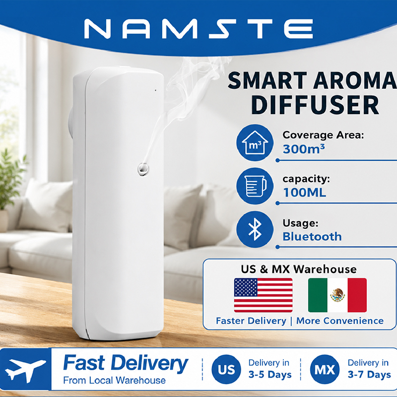 Home Fragrance H&M - Аромадиффузор NAMSTE с Bluetooth, диффузор для