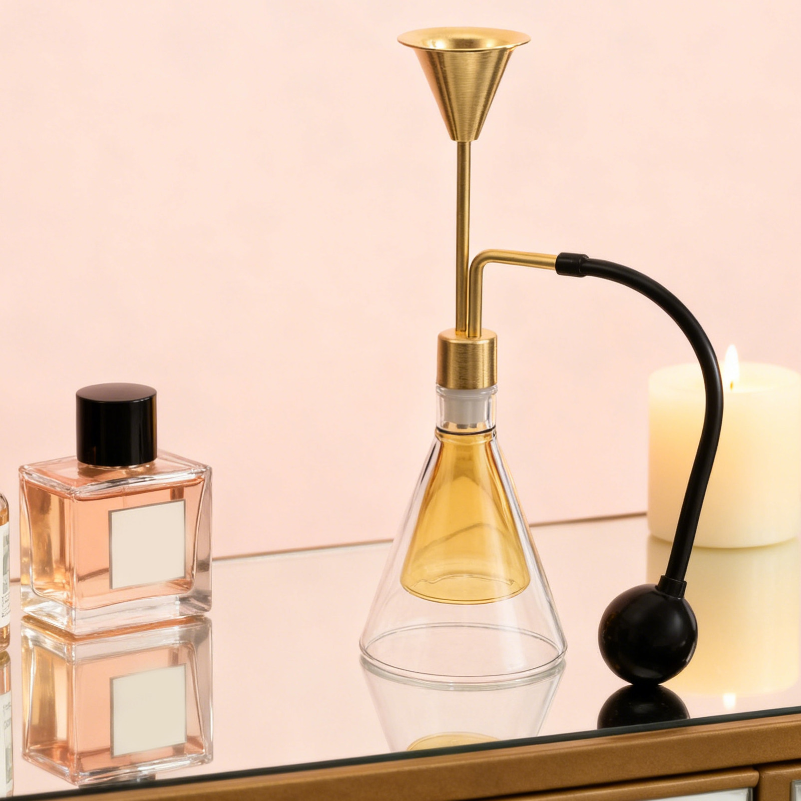 Двустенная стеклянная бутылка  – обзор и цена Home Fragrance Diffuser Oil